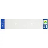 Top Plaq Plaq 51 Nummerplaatstrip voor pvc