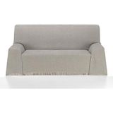 ECOMMERC3 Multifunctionele sprei, afmeting 300 x 260 cm, voor bank of bed, multifunctionele deken, extra zacht, bruin