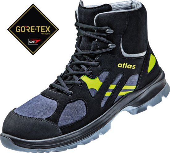 Atlas - Enkelhoge Veiligheidsschoen GTX 8205 XP S3 - Maat 49, Breedte 10