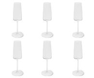 Excelsa Barolo set met 6 transparante glazen, mondgeblazen glas, inhoud 210 ml.
