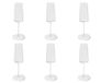 Excelsa Barolo set met 6 transparante glazen, mondgeblazen glas, inhoud 210 ml.