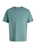 Jack & Jones T-shirt Jjecorp Logo Tee Ss O-neck Noos 12151955 Mineral Blue/small Print Mannen Maat - XL