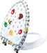 Sapho Kid - Kinder wc bril, duroplast, wit, met motief KC0802.01.1