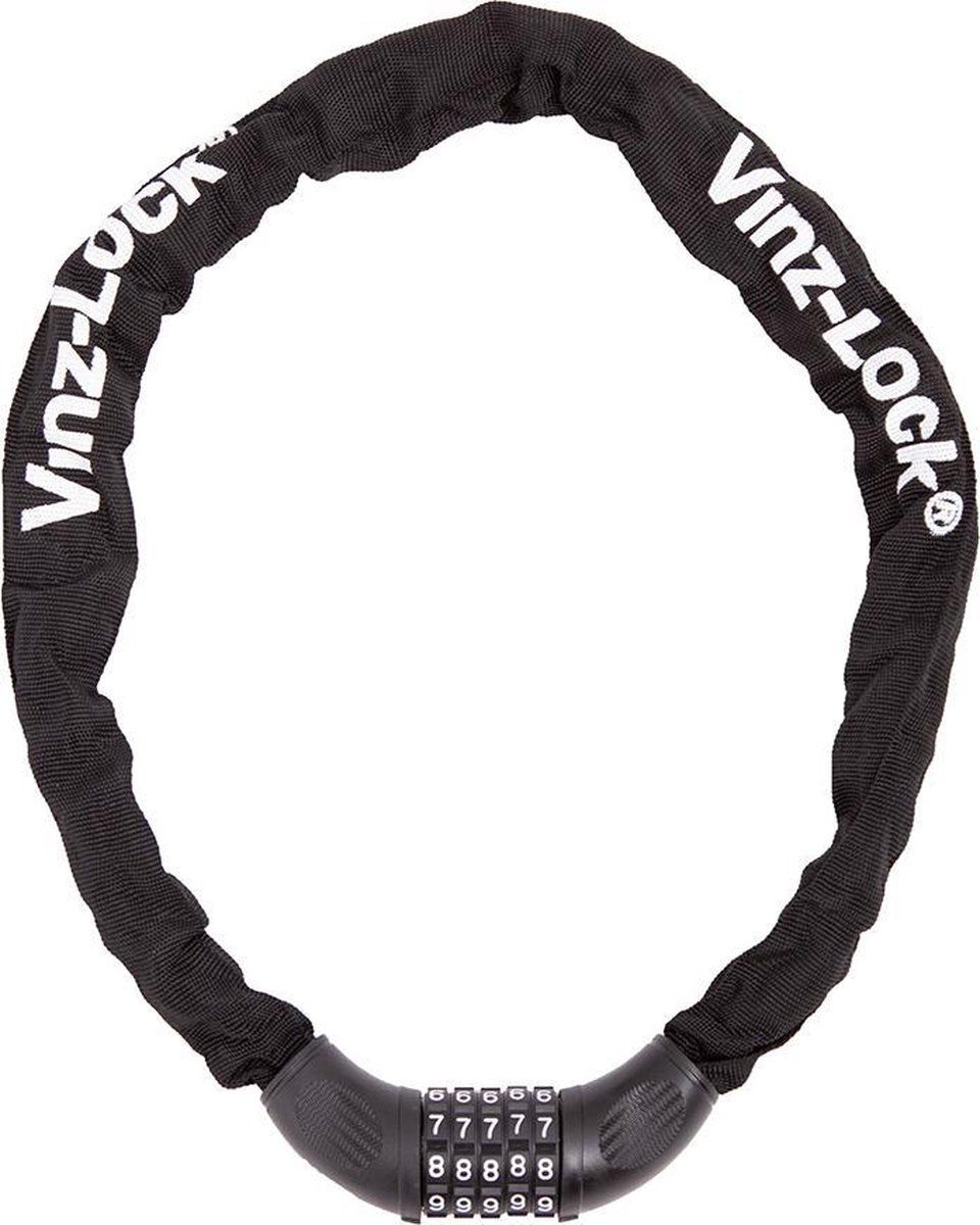 Vinz Devi Combinatie Kettingslot / Fietsslot / Cijfercombinatieslot / Slot met Code - 120cm