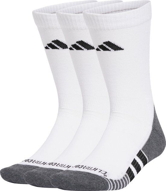 adidas Performance CLIMACOOL Gevoerde Sokken 3 Paar - Unisex - Wit - 34-36