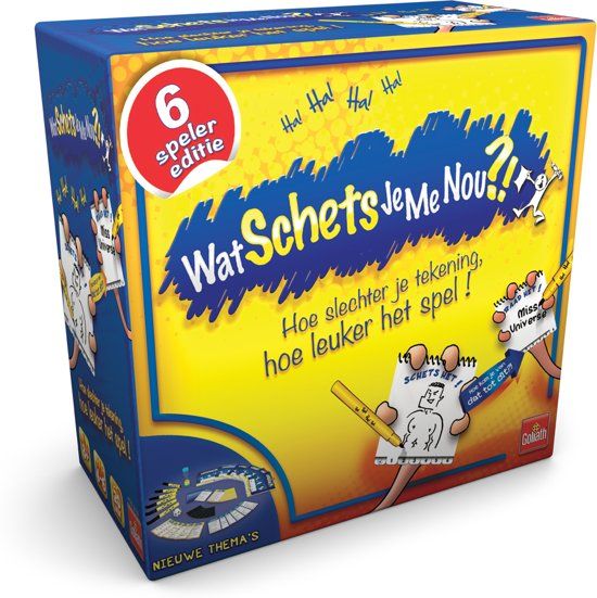 Wat schets je me nou?! (6 spelers) Partyspel Goliath
