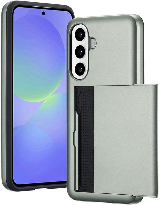 imoshion Hoesje met Pasjeshouder - Geschikt voor Samsung Galaxy A36 / A56 (5G) - Groen