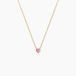 Avaya Collier Argent Doré À L'Or 750/1000 Oxyde De Zirconium