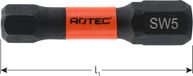 Rotec IMPACT insertbit inbus 3,0 L=30mm C 6,3 BASIC