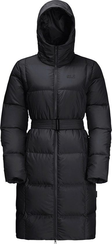 Jack Wolfskin Frozen Lake Coat Outdoorjas Dames - Zwart - Maat S - Herfst/Winter 2021