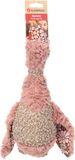 ROZETTE JOUETS CANARD VIEUX ROSE 38x35x10CM