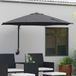 Maison Exclusive - Parasol de jardin, 248 x 248 x 148 cm, polyester et acier