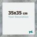Your Decoration - Cadre photo 35x35 cm - MDF - Fer brossé - Mura