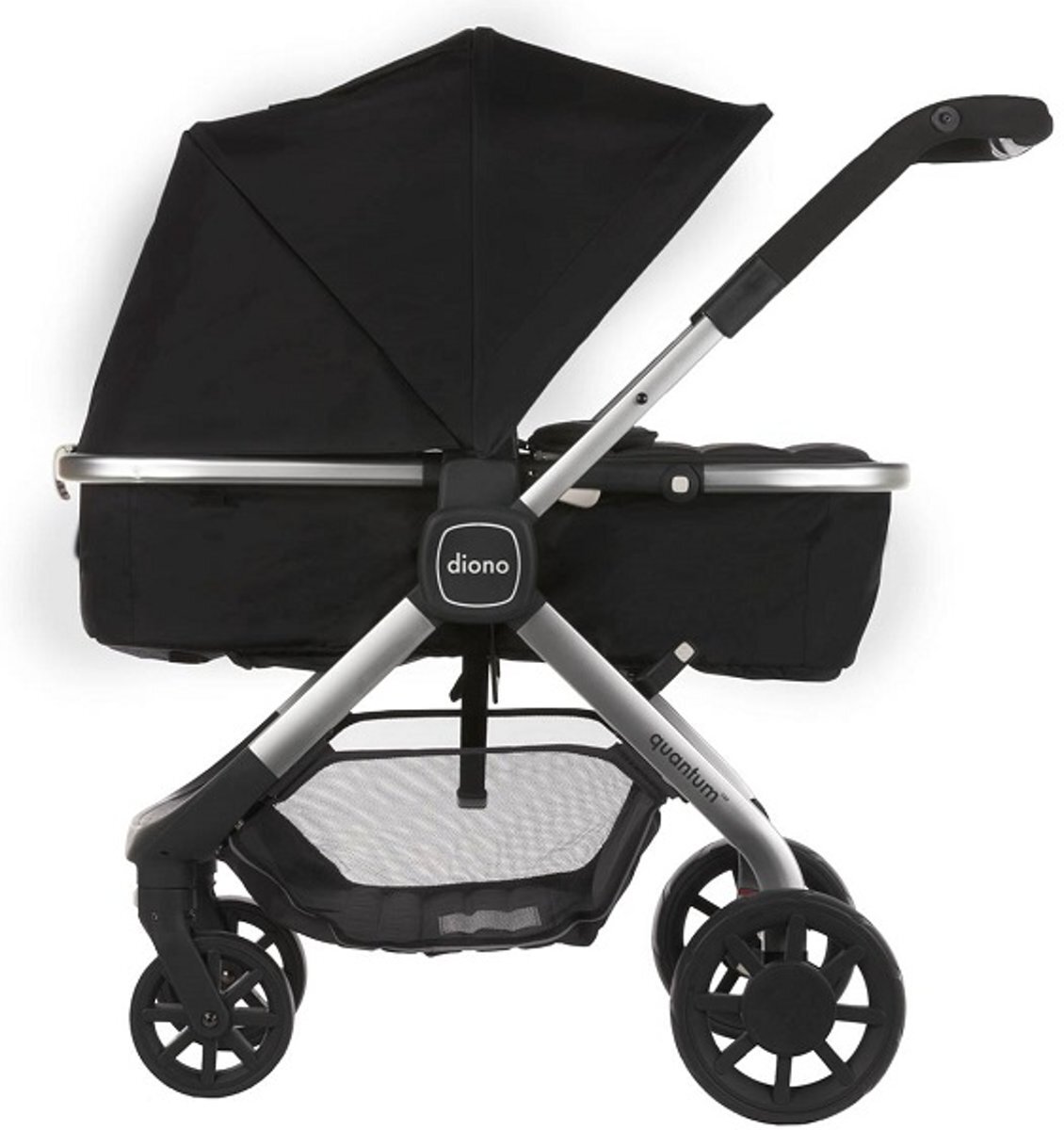 Diono buggytas Diono Quantum - Combi Kinderwagen voor baby tot kleuter - Max. 22 kg - Zwart