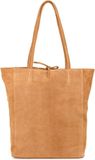 Vera Pelle Sac bandoulière italien Camel Cuir souple