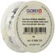 GLOREX Deco-band met sterren rol zilverkleurig 4mx0,6 mm