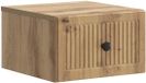 vidaXL Table de chevet murale chêne artisanal 33 x 34,5 x 20 cm