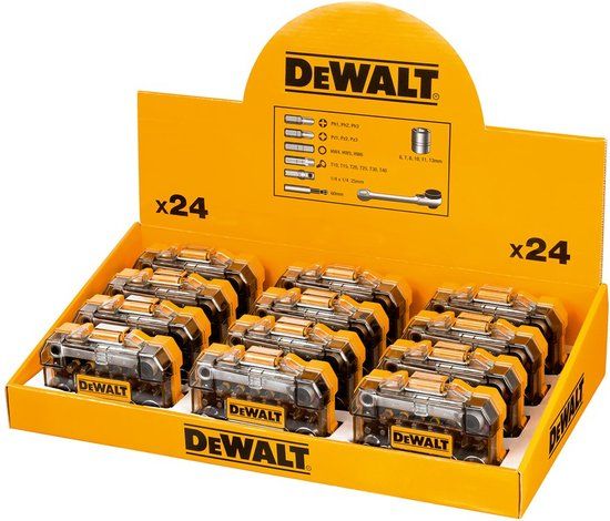 DEWALT DT71516M-QZ Schroevendraaier Set - 12 stuks