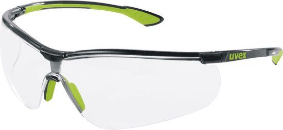 Uvex sportstyle 9193-265 veiligheidsbril - Zwart/Groen