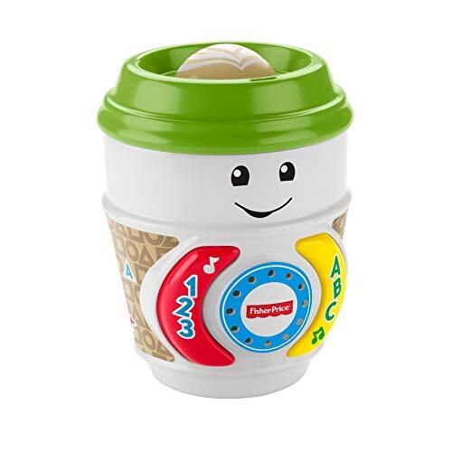 Fisher-Price Laugh & Learn On-The-Glow Coffee Cup, Multicolor