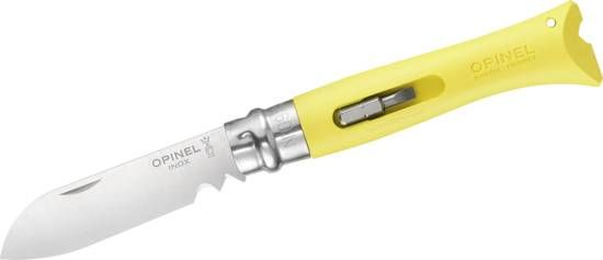 Opinel Zakmes No9 DIY met bits - Koolstofstaal