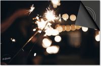 Dietrix Inductie beschermer 77x51 - Feestdagen - Oud en Nieuw sterretjes