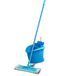 Spontex Magic Hook Mikrofaser Bodenwischer-Set mit Eimer und Wringsystem