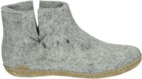 Glerups Laars met leren zool-Grijs-37
