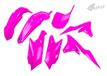 UFO PLAST Yamaha YZF 250 2014-2018 Fuxia Kit