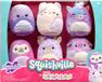 Squishville Plush 6 Pack Purple Squad