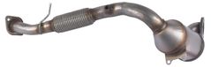 StarTech Ford Katalysator - Transit Bus 2.2 TDCi achterwielaandrijving - 100 kW / 135 pk - Zilver - OE 2004262, 1740147