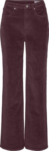 VERO MODA VMTESSA HR WIDE CORDUROY PANTS GA NOOS Damesjeans (1 stuk), Winetasting, Taille 29 / lengte 30