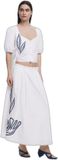 Desigual Vrouwenrok Embro Wit XS