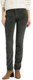 Lee Marion Regular Fit Broek Groen W26 X L31 Vrouw