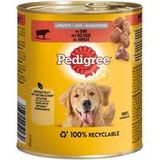 Pedigree blik met rund in paté 12x800g