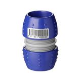TATAY Snelkoppeling Top Line voor Slangen van 1/2 inch 12.5mm 5/8 | Inclusief UV-Bescherming | Duurzaam Ontwerp | Solide Bouw | Handige Details | Heldere Functie, Blauw