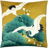 Paoletti Kensho Kussenhoes, Goud, 50 x 50 cm