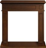 Bol Jefferson cheminée en bois de noyer (W89,5 x H90,5 x D28 cm)