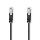 Nedis CCGL85121BK30 Netwerkkabel Zwart 3 m Cat5e SF/UTP Rond