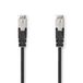 Nedis CCGL85121BK30 Netwerkkabel Zwart 3 m Cat5e SF/UTP Rond