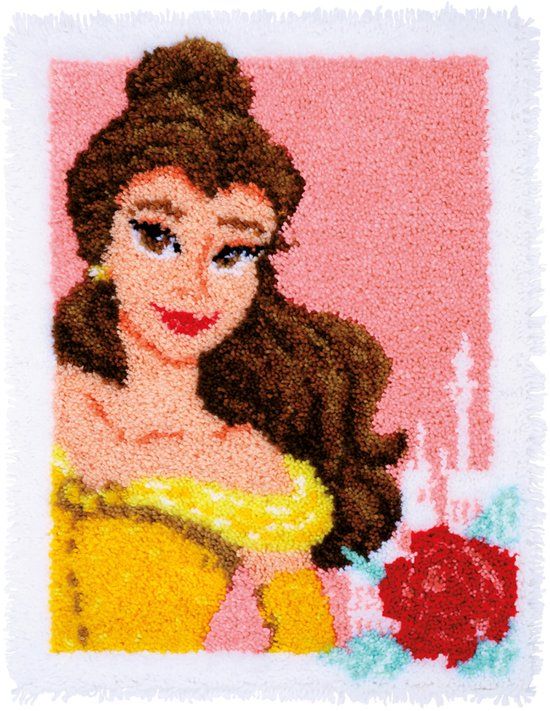 Vervaco Knooptapijt Kit Disney Enchanted Beauty