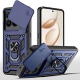 Techsuit Camshield Housse arrière Bleu pour Honor 400 Smart