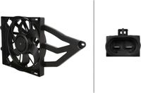 HELLA Ventilateur pour refroidissement moteur, 12V, 234W, 2 pôles, adapté entre autres pour FIAT PANDA