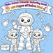 Cute Robot Friends Coloring Book 100 Pages of Robot Fun!