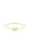 Tommy Hilfiger Jewelry armband van traagstaal voor dames, roestvrij staal, verkrijgbaar in zilver of goud