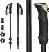Spokey Bâtons de trekking Aluminium - Noir - 105-135 cm