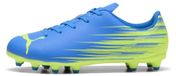 Puma Kinder Sommer Fußballschuhe Blau mit Stollensohle und Schnürverschluss