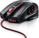 Titanwolf Gauntlet: souris de jeu MMO filaire, souris de jeu avec 18 boutons programmables, capteur Avago jusqu'à 16400 dpi, 5 profils, 8 poids (chacun 2,4 grammes), éclairage LED, noir