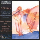 BIS Records Lena Weman & Hans-Ola Ericsson - C.P.E. Bach: Complete Sonatas For Flute (2 CD)