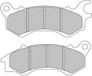 Ferodo Fdb2326ef Eco Semi-gesinterde Remblokken Zilver